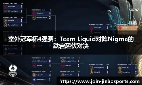 室外冠军杯4强赛：Team Liquid对阵Nigma的跌宕起伏对决